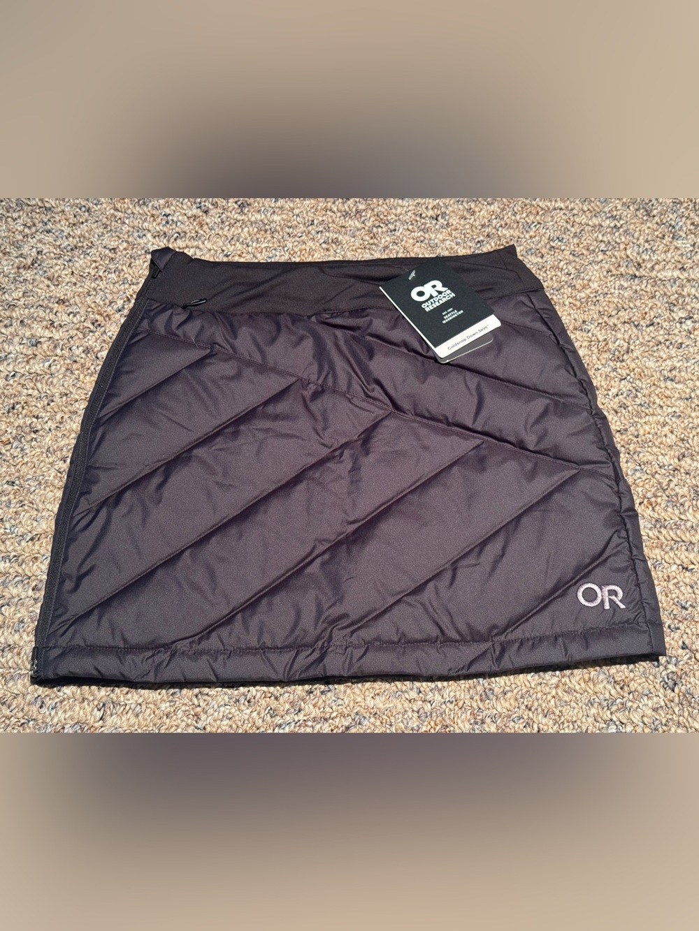 Outdoor Research Womens Coldsnap Down Skirt - Black, Size Xsmall